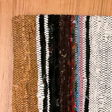 オールドキリム (裂き織り)キリムクッションカバー 25×40㎝ (C-13253)