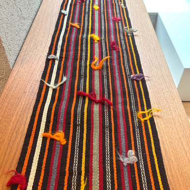 テーブルランナー オールドジャジム　228×30㎝　(No.05850)