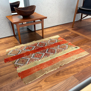 玄関マット　アンティークキリム　キリムラグ　トルコ　100×80㎝　(No.00688)