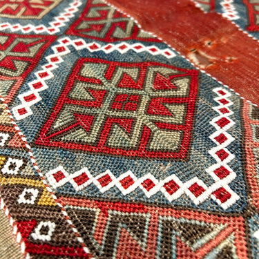 玄関マット　アンティークキリム　キリムラグ　トルコ　100×80㎝　(No.00688)