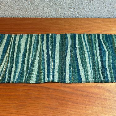 【ROGOBA オリジナル】ミニマット  ROGOBA KILIM® 上質な現代キリム トルコ・ロゴバキリム キリム部分サイズ55×23㎝　(No.07772-4)