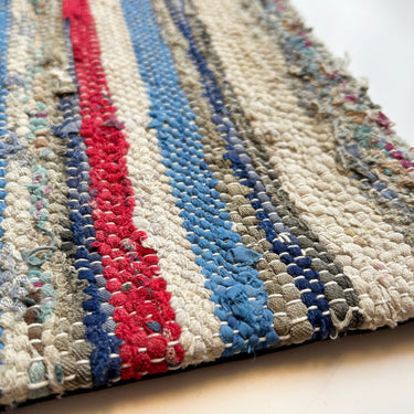 オールドキリム（裂き織り） キリムクッションカバー　30×45㎝　(C-14024)