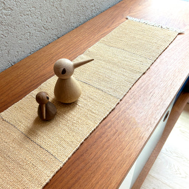 【キャンペーン対象 -5%】テーブルランナー＆テーブルセンター ROGOBA KILIM®　上質な現代キリム　トルコ・ロゴバキリム　108×21㎝　(No.14746)