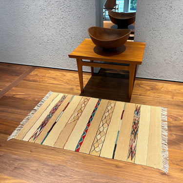 玄関マット ROGOBA KILIM®　上質な現代キリム　トルコ・ロゴバキリム　99×59㎝　(No.15283)