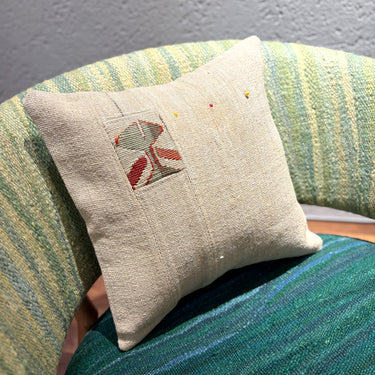 アンティークキリム パッチワーク キリムクッションカバー　40×40㎝　(C-15628)