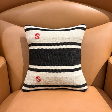 アンティークキリム キリムクッションカバー ジジム　30×30㎝　(C-15652)