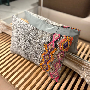 アンティークキリム キリムクッションカバー ジジム　30×45㎝　(C-15713)