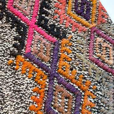 アンティークキリム キリムクッションカバー ジジム　30×45㎝　(C-15713)