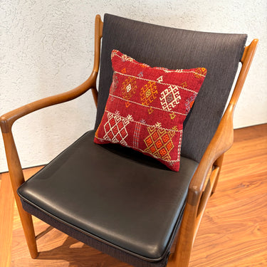 オールドテキスタイル キリムクッションカバー ジジム 38×38㎝  (C-15730)