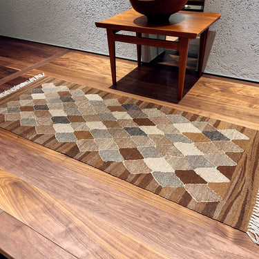 【キャンペーン対象 -5%】玄関マット トルコ・ロゴバキリム ROGOBA KILIM® キリムラグ 149×58㎝　(No.18724)