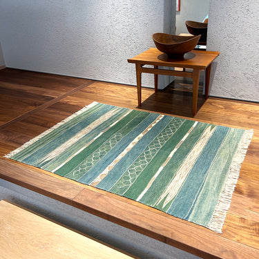 玄関マット ROGOBA KILIM®　上質な現代キリム　トルコ・ロゴバキリム　キリムラグ　117×91㎝　(No.19092)