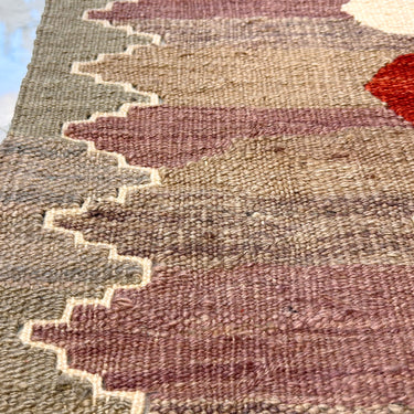 玄関マット トルコ・ロゴバキリム  上質な現代キリム  ROGOBA KILIM®  キリムラグ  151×55㎝　(No.19465)