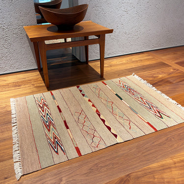 玄関マット  トルコ・ロゴバキリム  上質な現代キリム  ROGOBA KILIM®  キリムラグ  93×65㎝　(No.20061)