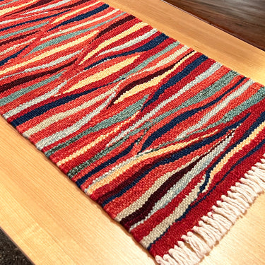 テーブルランナー ROGOBA KILIM®　上質な現代キリム　トルコ・ロゴバキリム　120×33㎝　(No.20975)