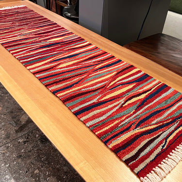 テーブルランナー ROGOBA KILIM®　上質な現代キリム　トルコ・ロゴバキリム　120×33㎝　(No.20975)