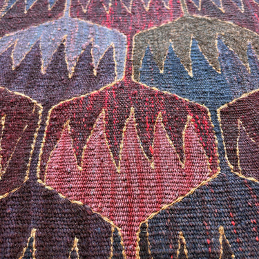 【キャンペーン対象 -5%】玄関マット トルコ・ロゴバキリム 上質な現代キリム  ROGOBA KILIM® キリムラグ　127×68㎝　(No.21831)