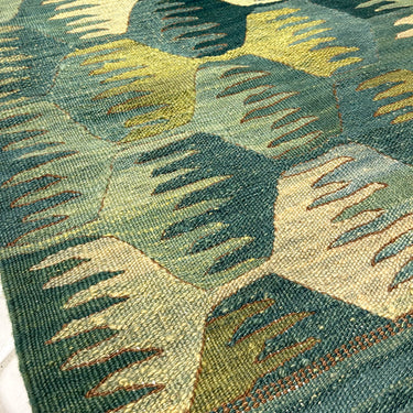 玄関マット ROGOBA KILIM®　上質な現代キリム　トルコ・ロゴバキリム　キリムラグ　158×65㎝　(No.22251)