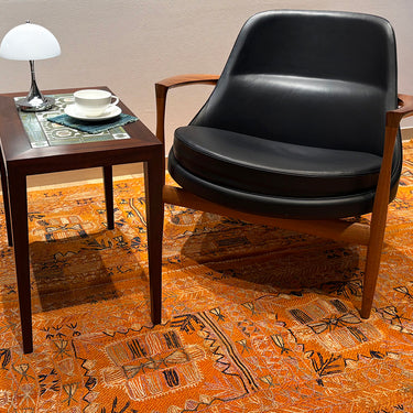 エレーシ（イラクのマーシュアラブ刺繍）　オールドキリム　247×153㎝　(No.22315)