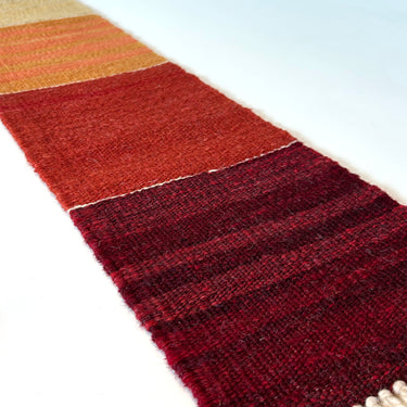 【キャンペーン対象 -5%】テーブルランナー＆テーブルセンター ROGOBA KILIM®　上質な現代キリム　トルコ・ロゴバキリム　86×19㎝　(No.22565)