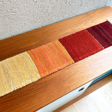 【キャンペーン対象 -5%】テーブルランナー＆テーブルセンター ROGOBA KILIM®　上質な現代キリム　トルコ・ロゴバキリム　86×19㎝　(No.22565)