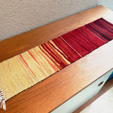 テーブルランナー＆テーブルセンター ROGOBA KILIM® 上質な現代キリム トルコ・ロゴバキリム　77×19㎝　(No.22969)