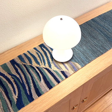 【キャンペーン対象 -5%】テーブルランナー＆テーブルセンター  ROGOBA KILIM® 上質な現代キリム トルコ・ロゴバキリム　96×24㎝　(No.22844)