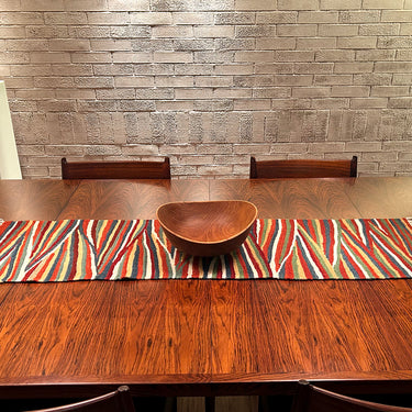 テーブルランナー＆テーブルセンター ROGOBA KILIM® 上質な現代キリム トルコ・ロゴバキリム　127×34㎝　(No.22902)