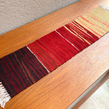 テーブルランナー＆テーブルセンター ROGOBA KILIM® 上質な現代キリム トルコ・ロゴバキリム　77×19㎝　(No.22959)