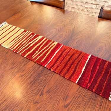 テーブルランナー＆テーブルセンター ROGOBA KILIM® 上質な現代キリム トルコ・ロゴバキリム　87×20㎝　(No.22983)