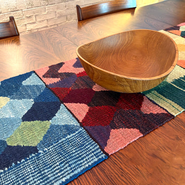テーブルランナー＆テーブルセンター ROGOBA KILIM® 上質な現代キリム トルコ・ロゴバキリム　125×39㎝　(No.22987)