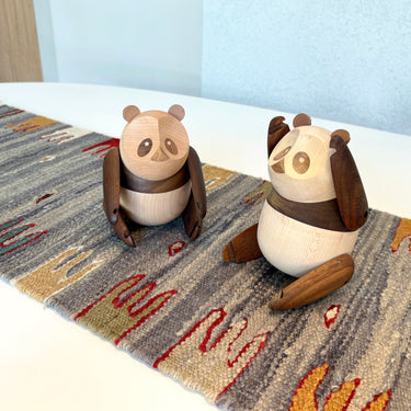 テーブルランナー＆テーブルセンター ROGOBA KILIM®　上質な現代キリム　トルコ・ロゴバキリム　122×34㎝　(No.23021)
