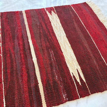 玄関マット  トルコ・ロゴバキリム  上質な現代キリム  ROGOBA KILIM®  キリムラグ  65×43㎝　(No.23064)