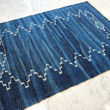 玄関マット トルコ・ロゴバキリム  上質な現代キリム  ROGOBA KILIM®  キリムラグ   94×65㎝  (No.23071)