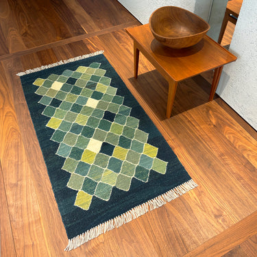 玄関マット  トルコ・ロゴバキリム  上質な現代キリム  ROGOBA KILIM®  キリムラグ  127×69㎝　(No.23255)