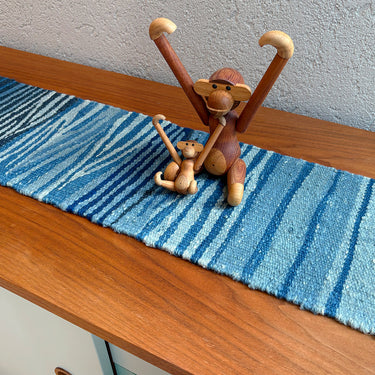 テーブルランナー＆テーブルセンター  ROGOBA KILIM® 上質な現代キリム トルコ・ロゴバキリム　109×23㎝　(No.23323)