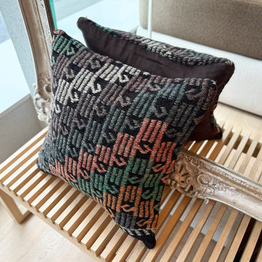オールドキリム  キリムクッションカバー ジジム　45×45㎝　(C-10665)