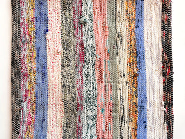 裂き織りキリムクッション（C-13774）の全体写真