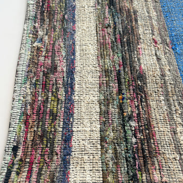 【キャンペーン対象 -5%】オールドキリム（裂き織り）キリムクッションカバー　35×35㎝　(C-13785)