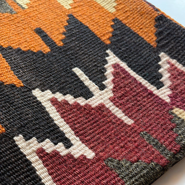 オールドキリム キリムクッションカバー　40×40㎝　(C-13957)