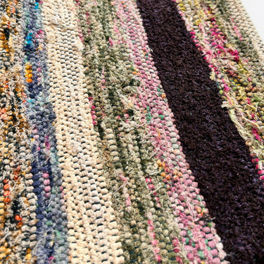 オールドキリム（裂き織り） キリムクッションカバー　30×45㎝　(C-14030)