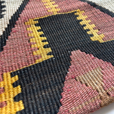 【キャンペーン対象 -5%】オールドキリム キリムクッションカバー　35×35㎝　(C-14449)