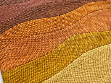 草木染めパッチワークキリムクッション（C-15119）の拡大写真1