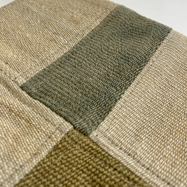 【キャンペーン対象 -5%】アンティークのテントキリム  パッチワーク キリムクッションカバー　32×32㎝　(C-15358)