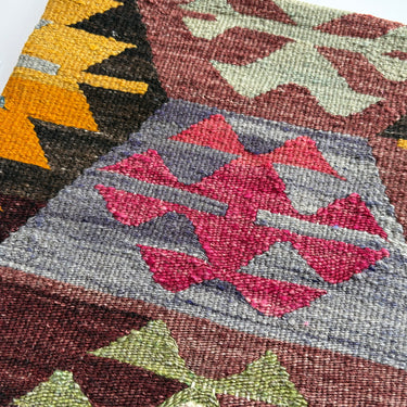 オールドキリム キリムクッションカバー　35×35㎝　(C-15552)