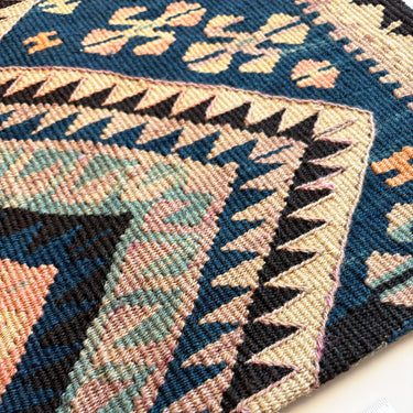 オールドキリム キリムクッションカバー　40×40㎝　(C-15604)