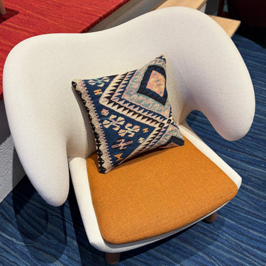 オールドキリム キリムクッションカバー　40×40㎝　(C-15604)