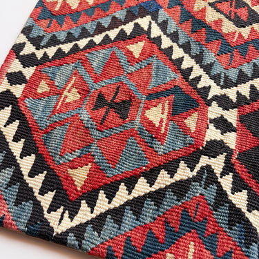 オールドキリム キリムクッションカバー　40×40㎝　(C-15606)