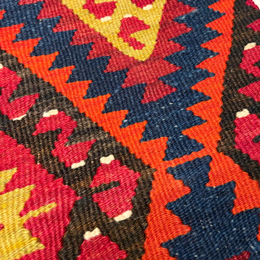 オールドキリム キリムクッションカバー　40×40㎝　(C-15616)