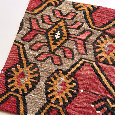 オールドキリム キリムクッションカバー　40×40㎝　(C-15631)