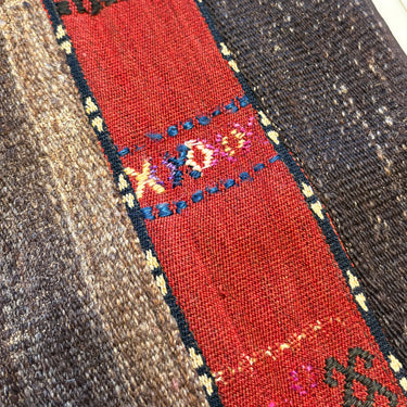 アンティークキリム キリムクッションカバー ジャジム　25×40㎝　(C-15696)